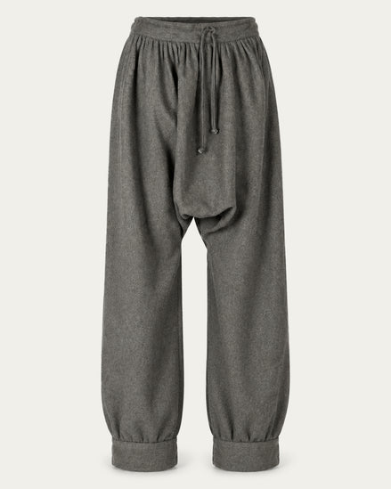 Dwarven Wool Trousers, Grey