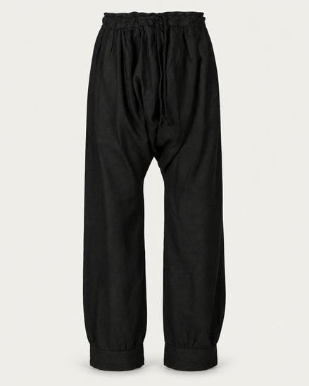 Dwarven Linen Trousers, Black