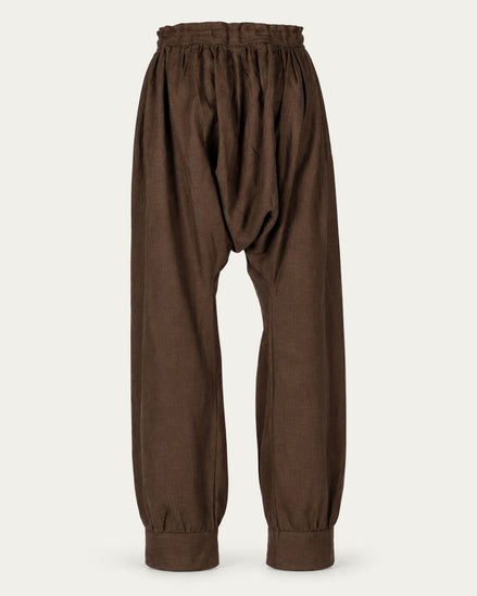 Dwarven Linen Trousers, Brown