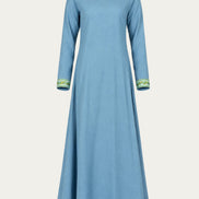 Elven Gown, Azure Trim