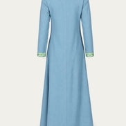 Elven Gown, Azure Trim