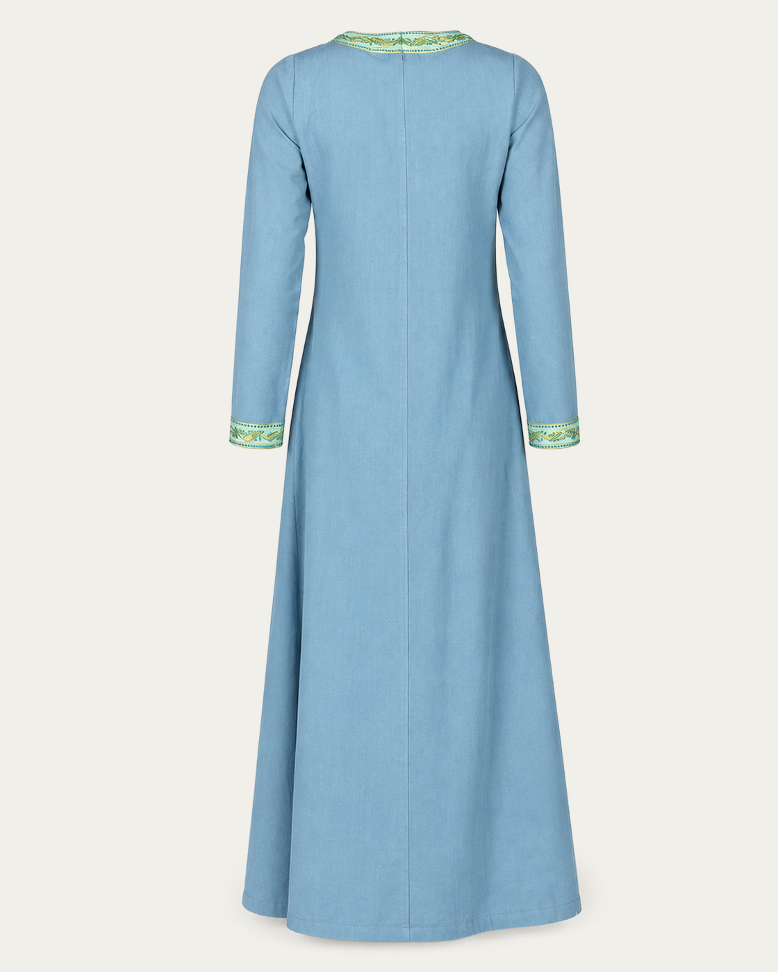 Elven Gown, Azure Trim
