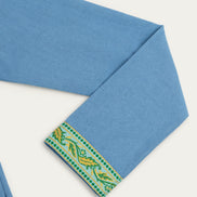 Elven Gown, Azure Trim
