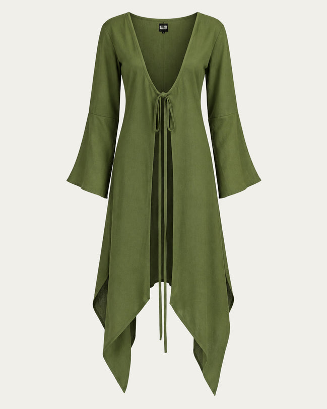 Mossvale Draped Overdress
